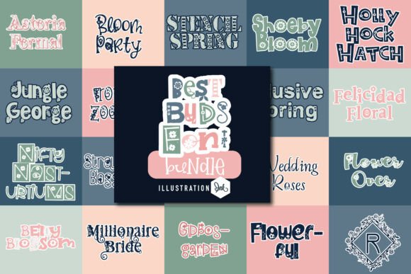 Best Buds: Elevate Your Design with Floral Typography