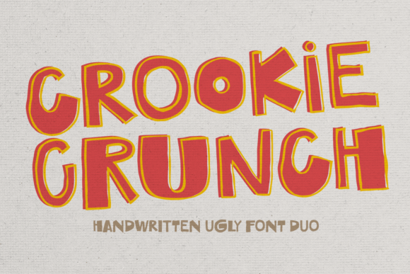 Crookie Crunch: Embracing Imperfection in Modern Typography