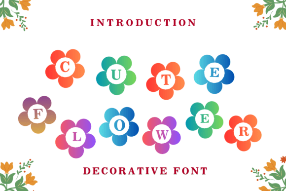 Flower Cute: A Lovely Decorative Font for Creative Projects