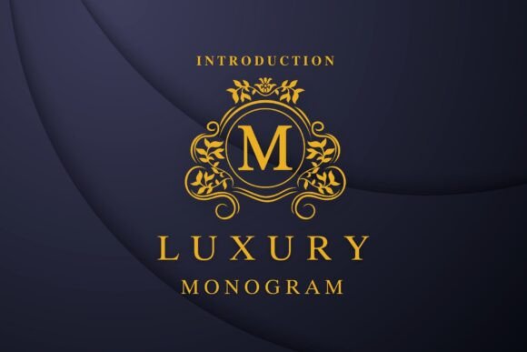 Luxury Monogram: The Serif Font for Elegant Branding