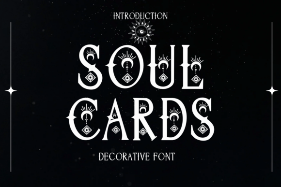 Soul Cards: Mystical Typography for Enchanting Designs