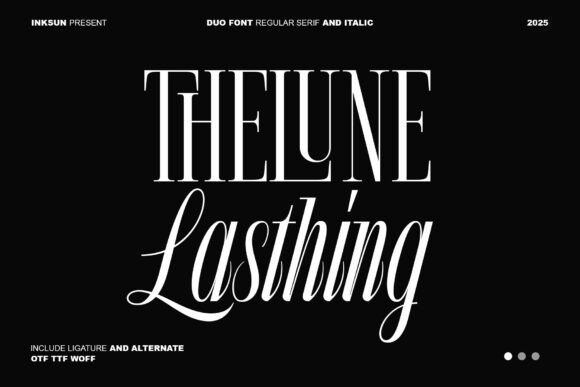 The Lune Lasthing: A Harmonious Duo for Modern Design