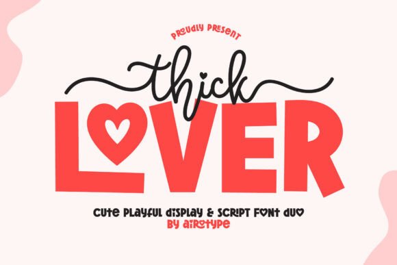 Thick Lover Duo: Elevate Your Design with Playful Typography